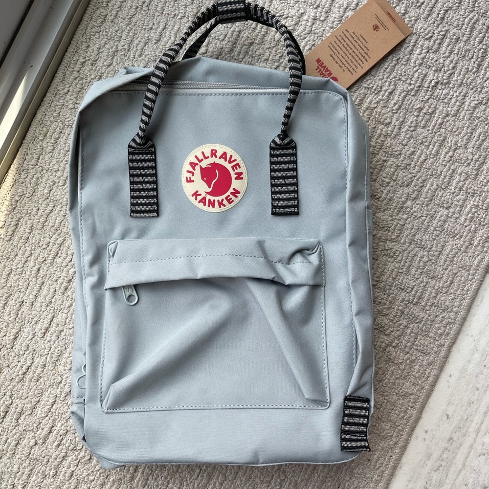 NWT Fjallraven backpack with striped handle